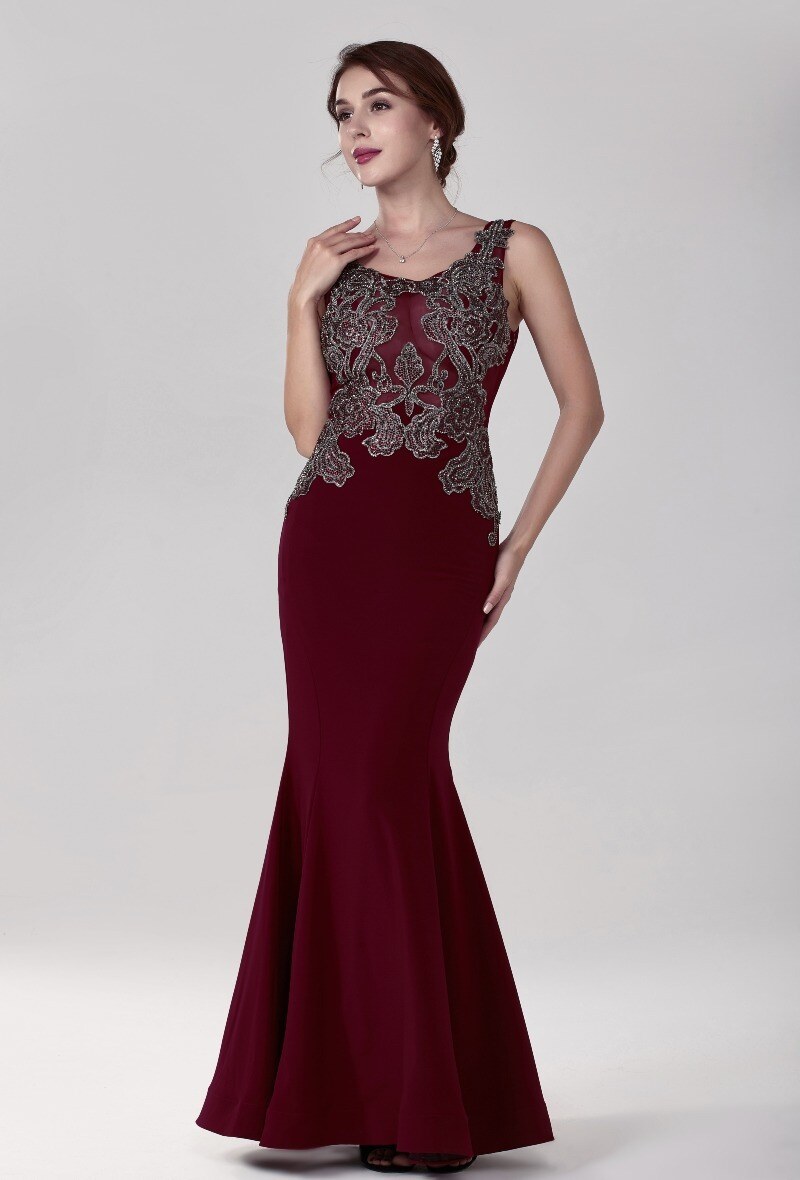 Grossiste Lautinel - Robe de soirée sirène
