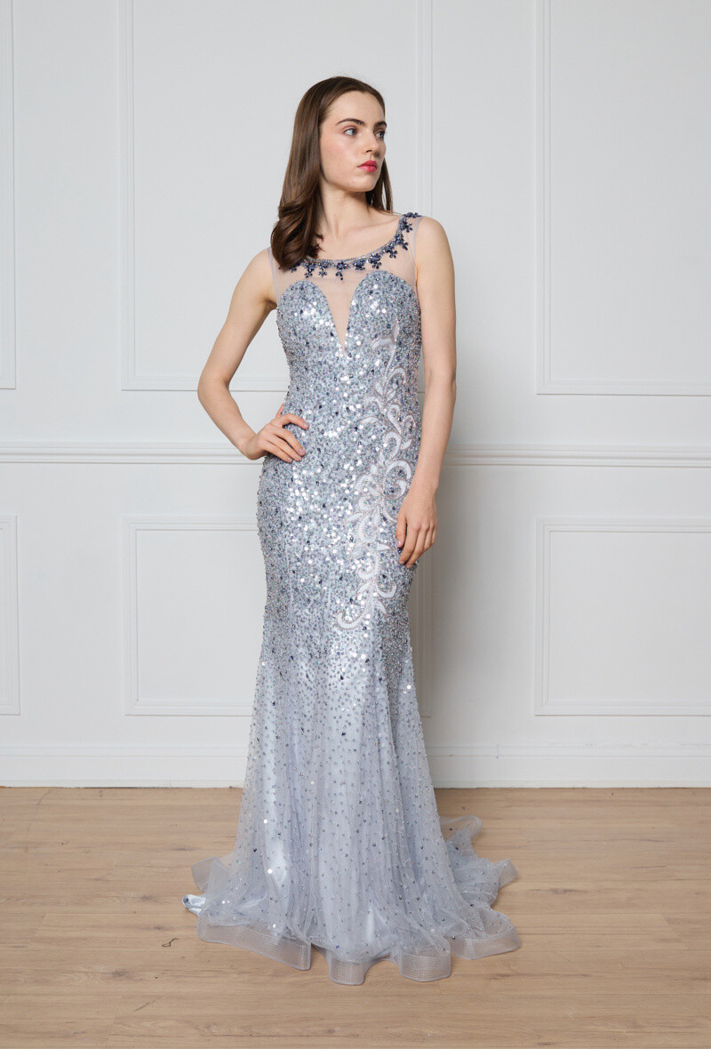 Grossiste Lautinel - Robe de soirée sirène