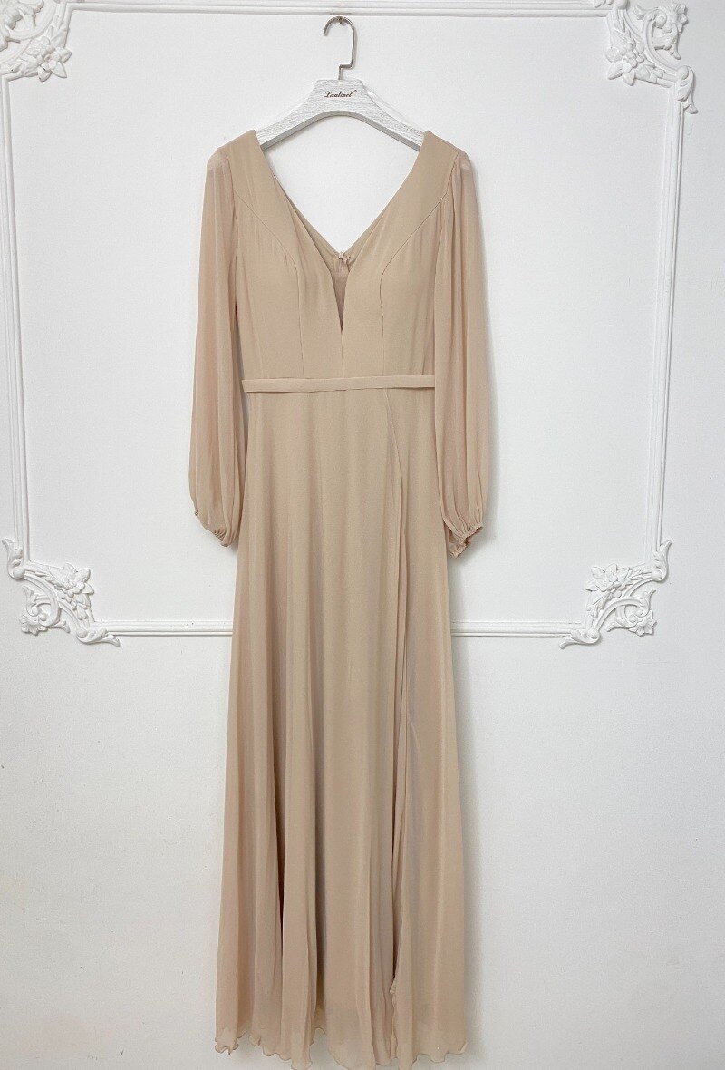 Grossiste Lautinel - Robe de soirée à manches