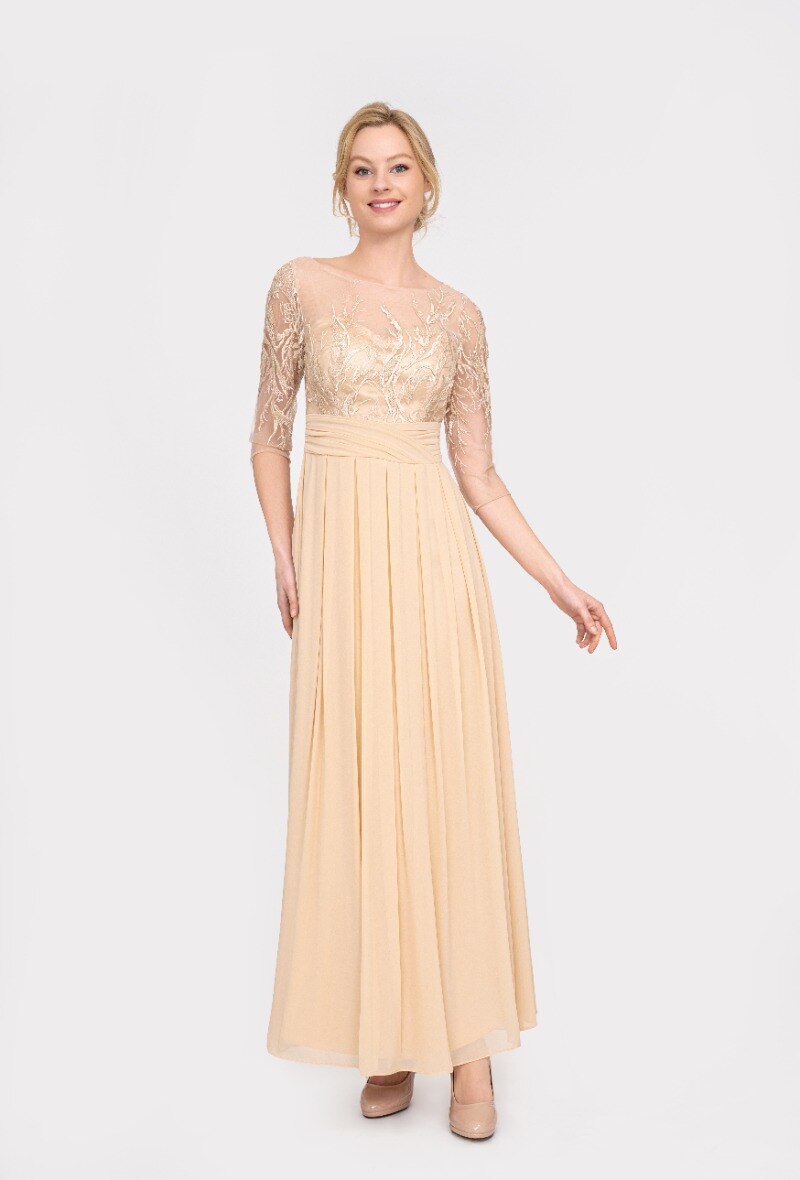 Grossiste Lautinel - Robe de soirée à manche