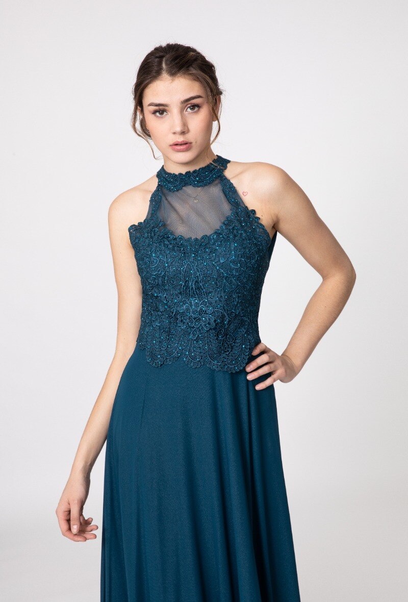 Grossiste Lautinel - Robe de soirée dos ouvert
