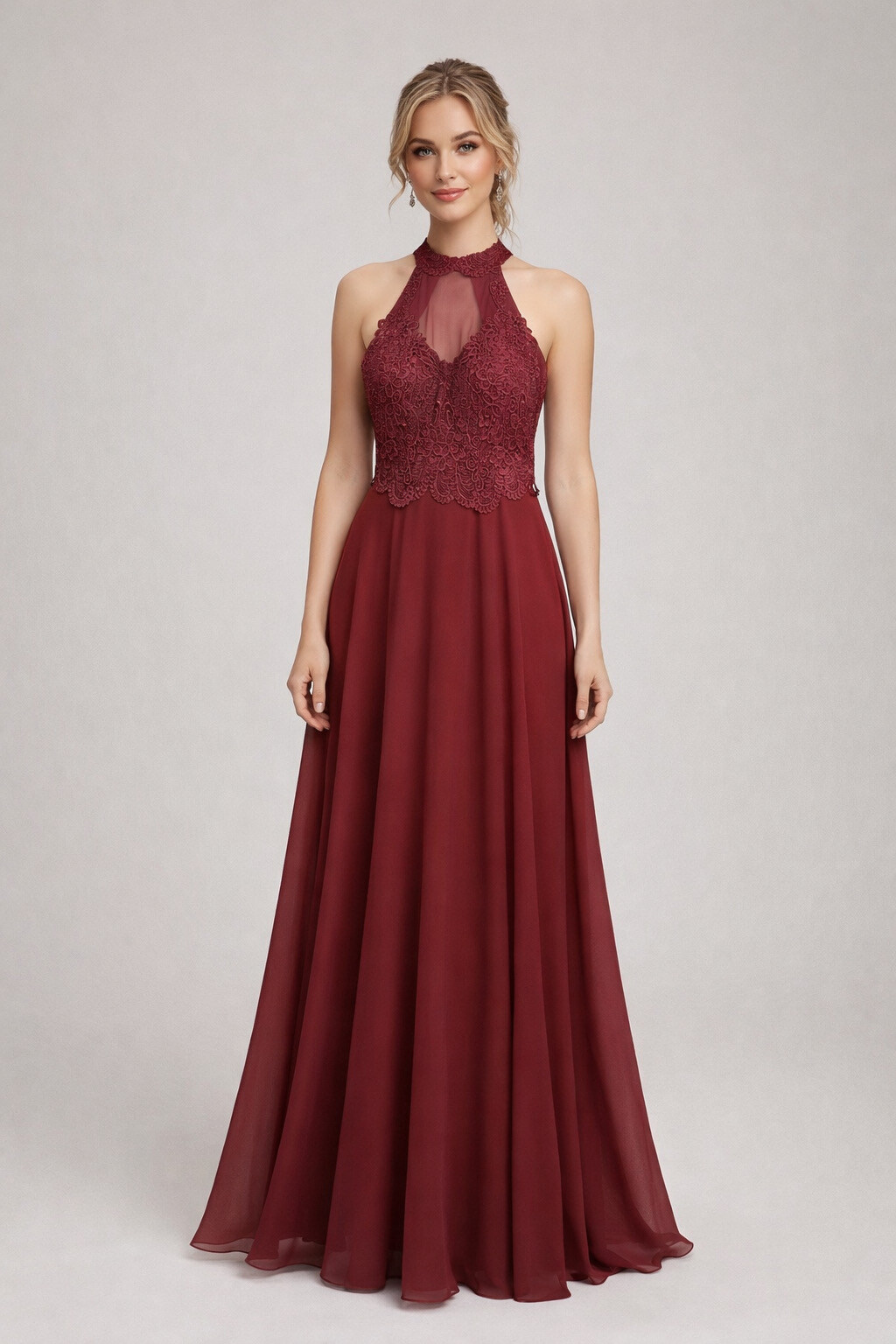 Grossiste Lautinel - Robe de soirée dos ouvert