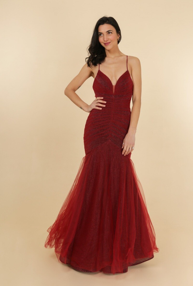Grossiste Lautinel - Robe de soirée sirène
