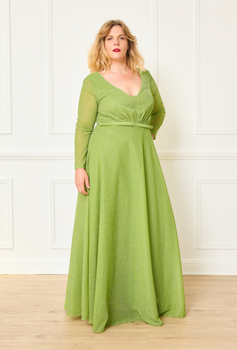 Wholesaler Lautinel - Evening dress with sleeve