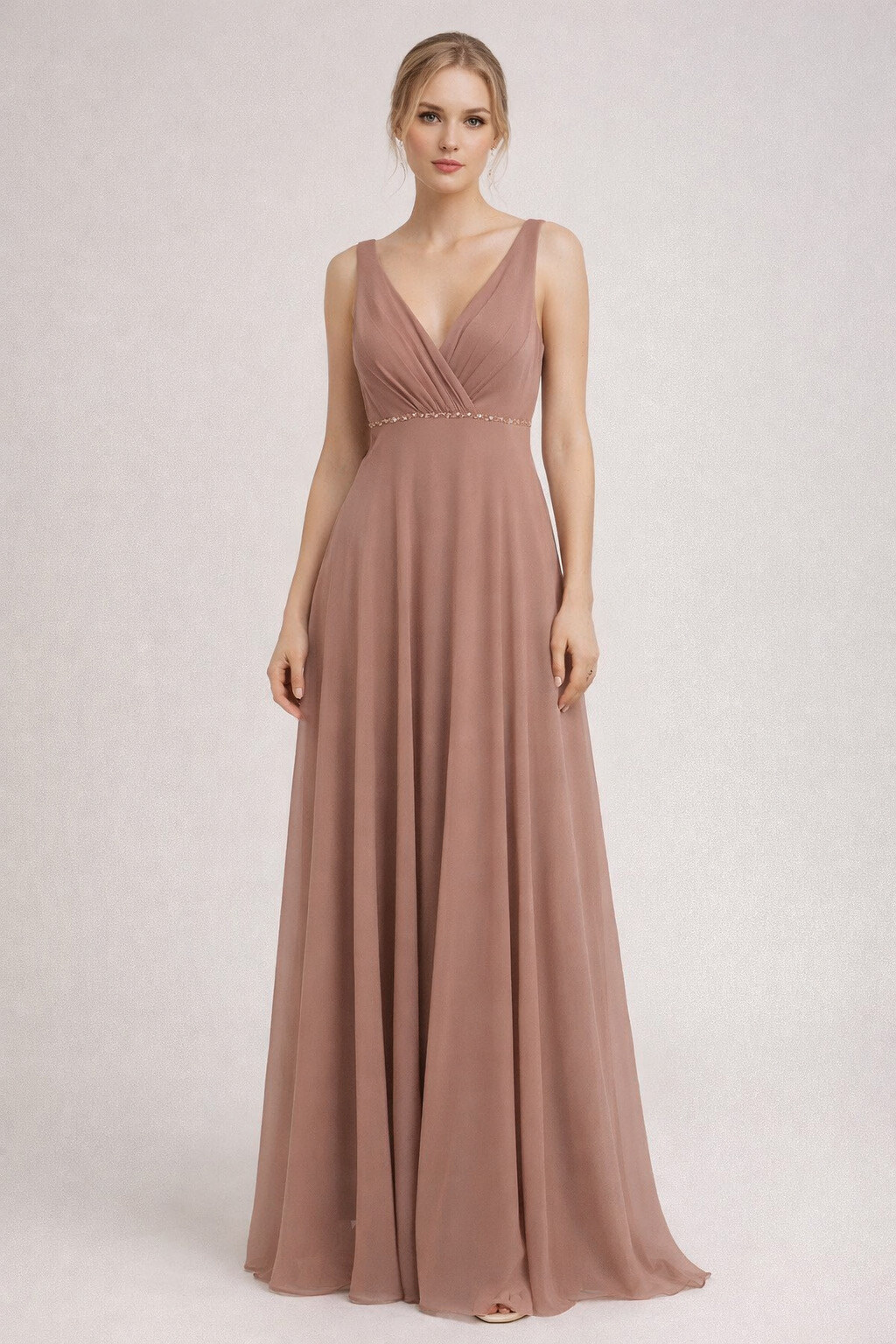 Wholesaler Lautinel - Evening dress with shiny fabrics