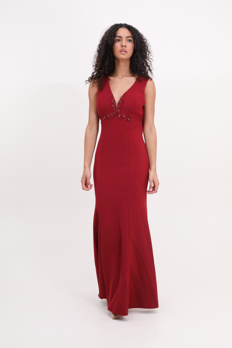Grossiste Lautinel - Robe longue de soirée sirène