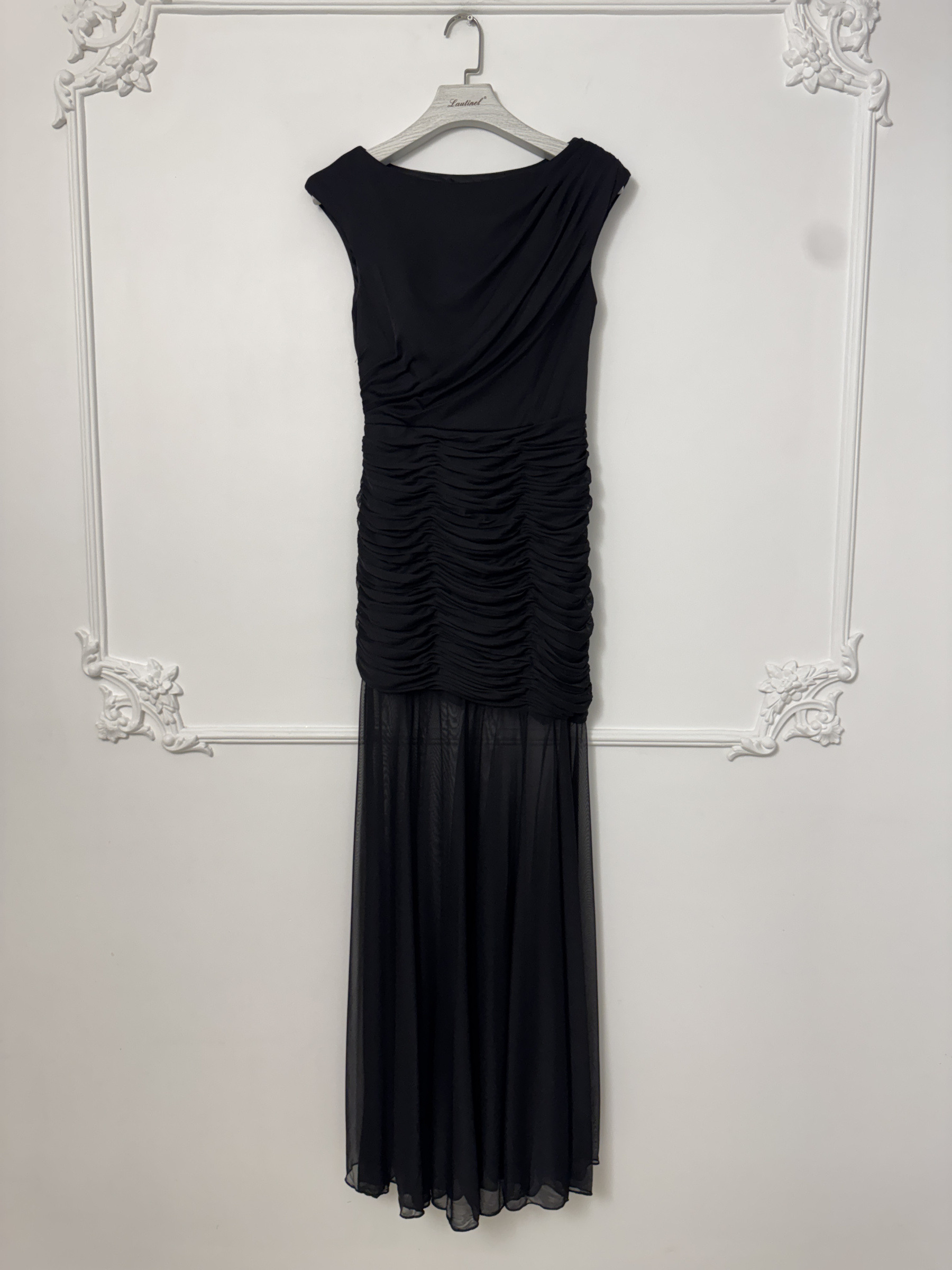 Grossiste Lautinel - Robe longue drapé croisé