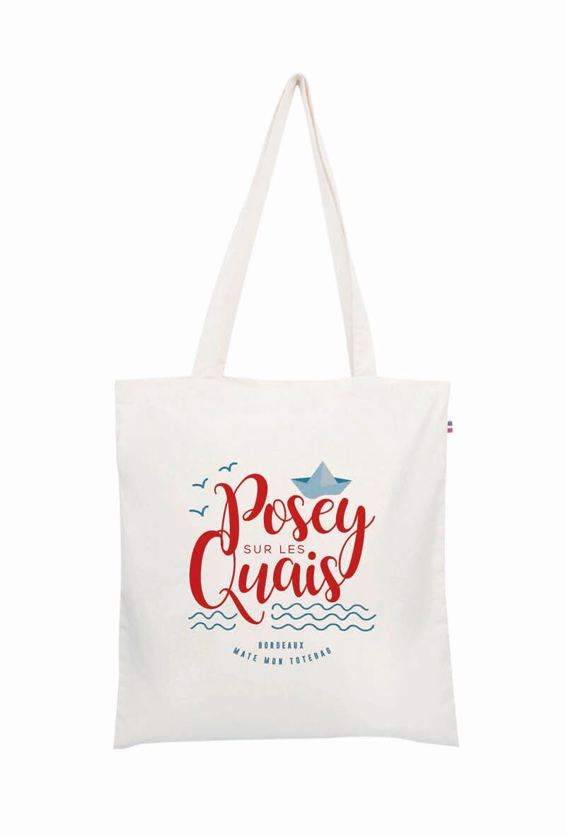 Wholesaler Le Tote-bag Français - Posey sur les quais