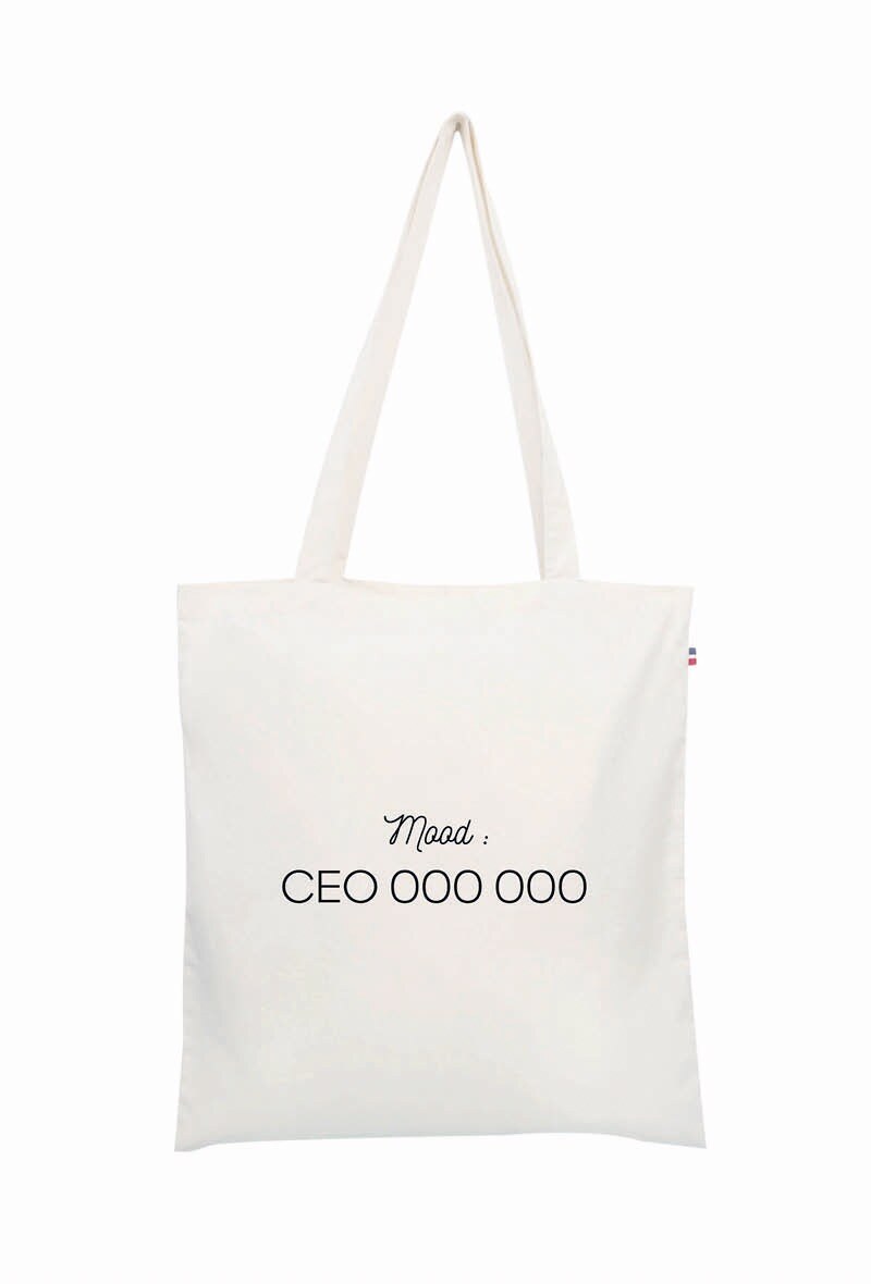 Wholesaler Le Tote-bag Français - Mood CEO OOO OOO
