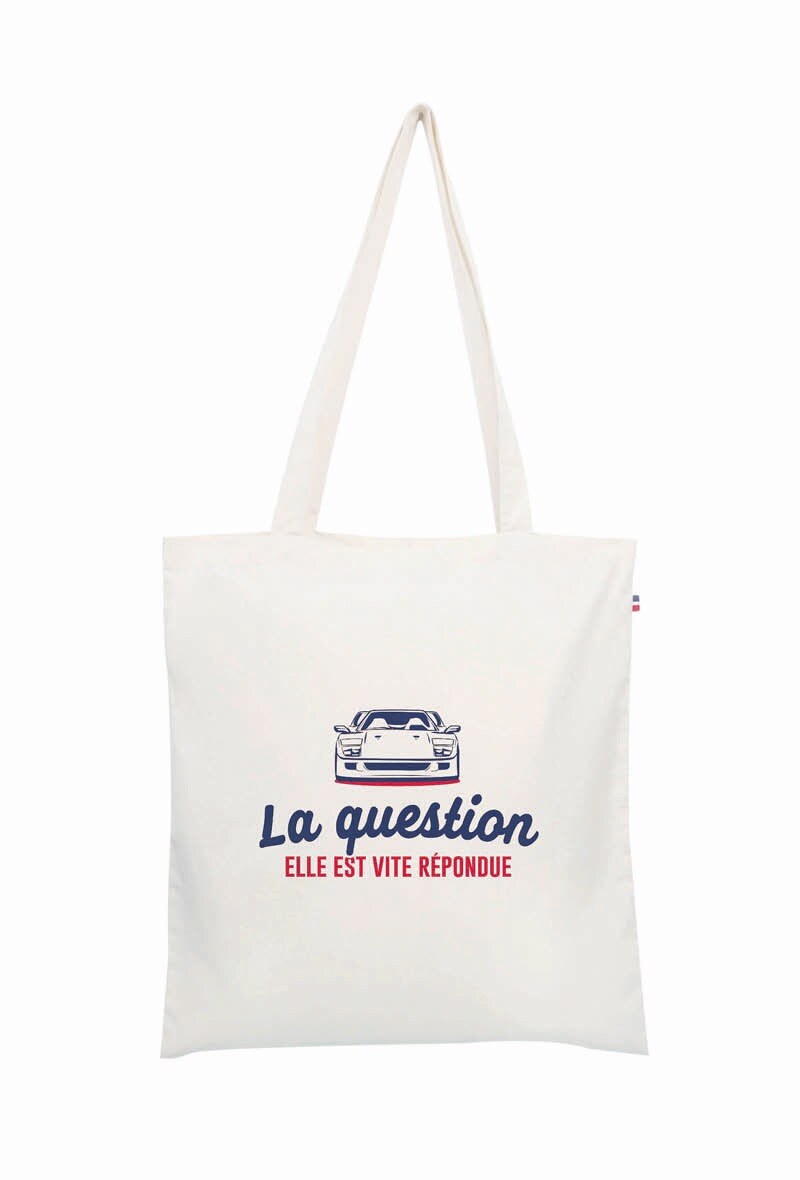 Wholesaler Le Tote-bag Français - La question est vite répondue