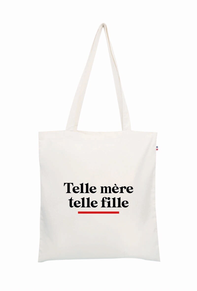 Wholesaler Le Tote-bag Français - Telle mère, telle fille