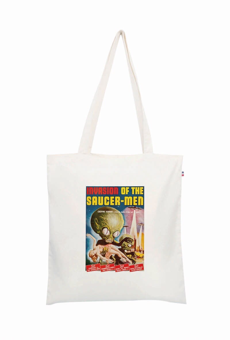 Wholesaler Le Tote-bag Français - Invasion of the saucer-men