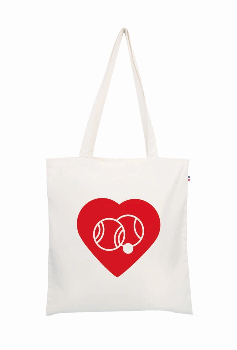Wholesaler Le Tote-bag Français - Boules cœur