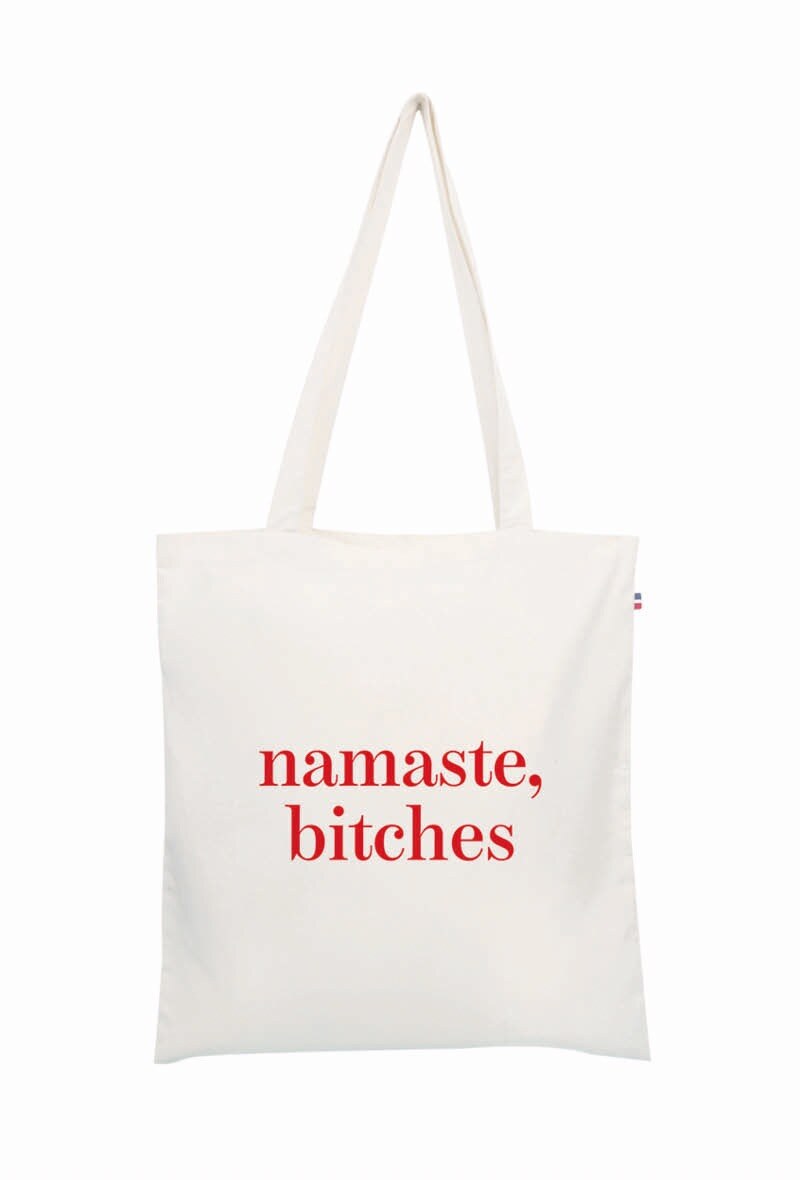 Wholesaler Le Tote-bag Français - Namaste, bitches