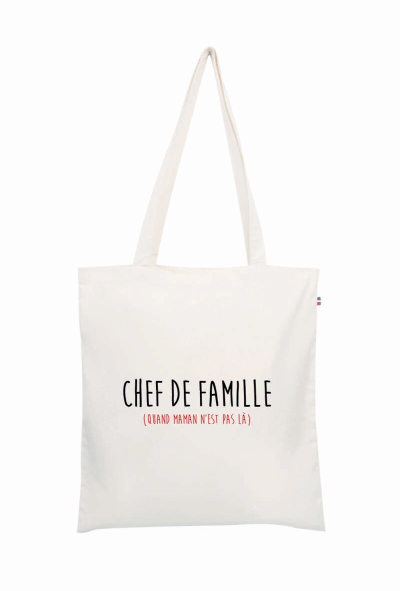 Wholesaler Le Tote-bag Français - Chef de famille
