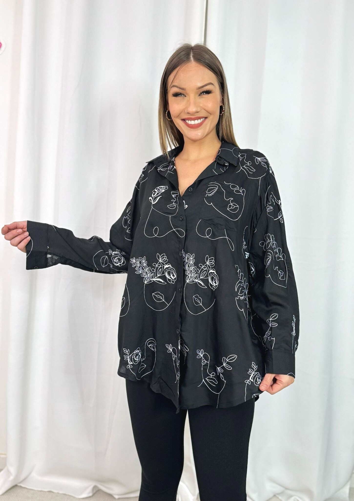 Wholesaler Léa-J - Embroidered shirt