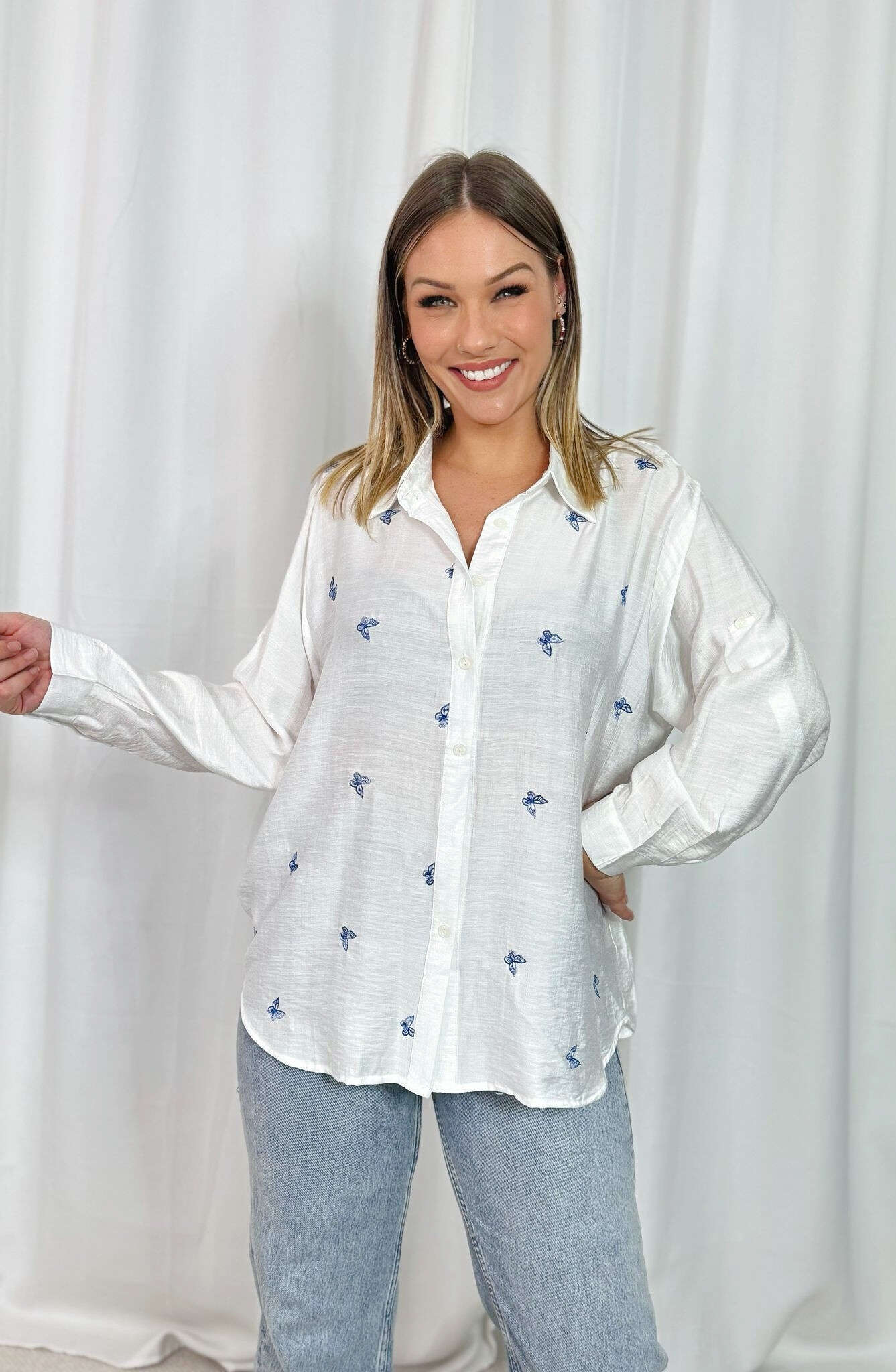 Wholesaler Léa-J - Embroidered shirt