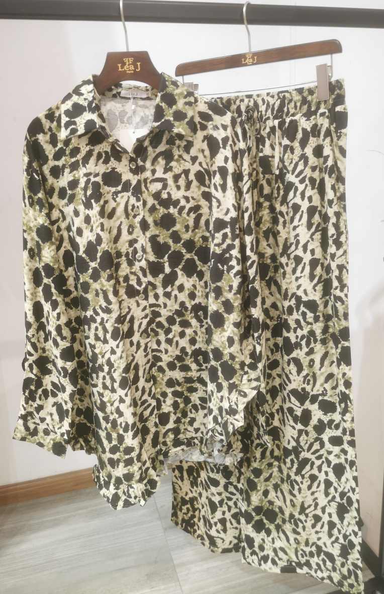 Wholesaler Léa-J - Printed pants set