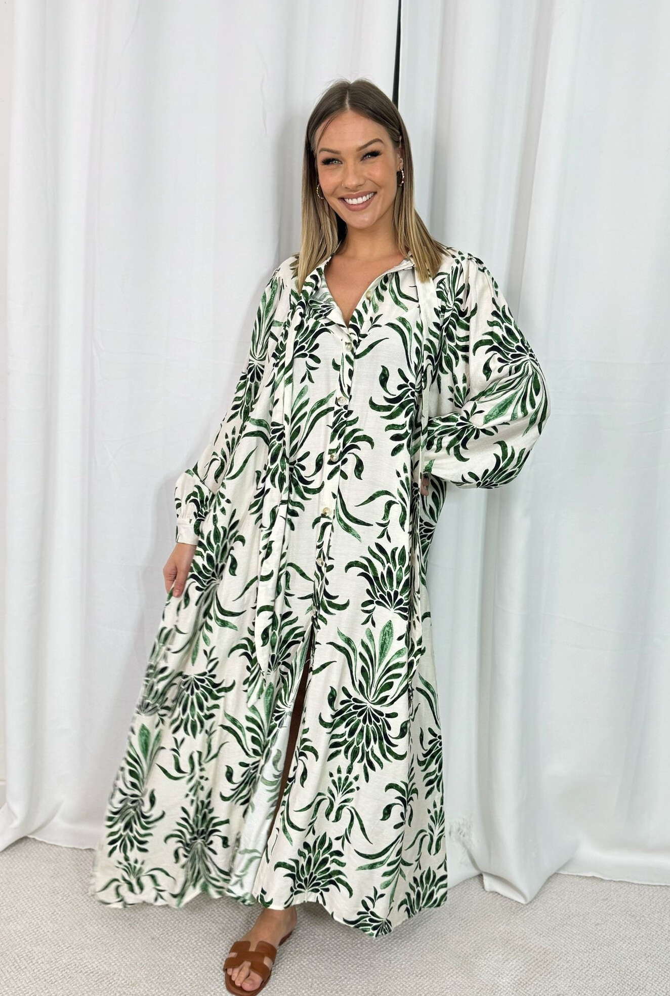 Wholesaler Léa-J - Printed long dress