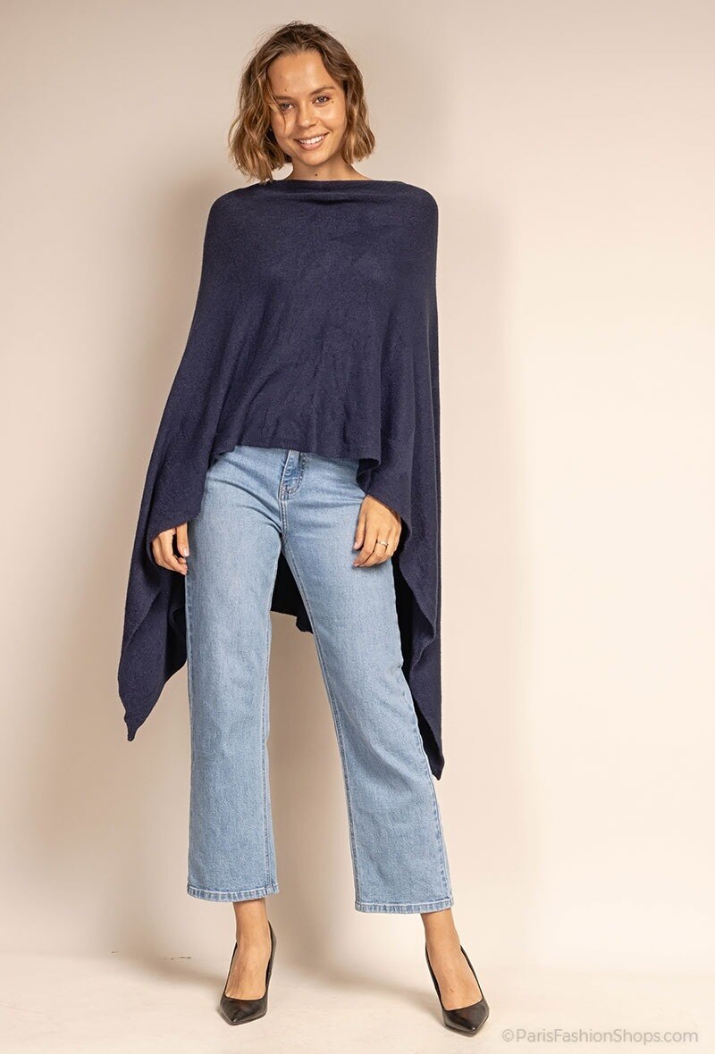 Wholesaler Léa & Luc - Poncho with star print