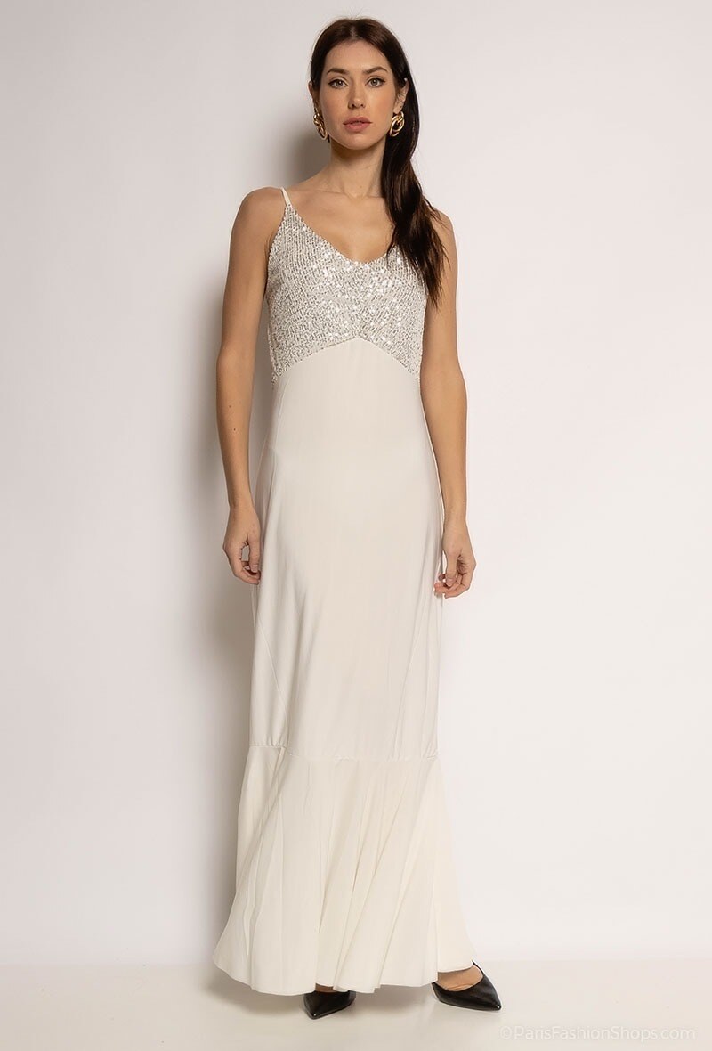 Wholesaler Leana Mode - Dress with sequins