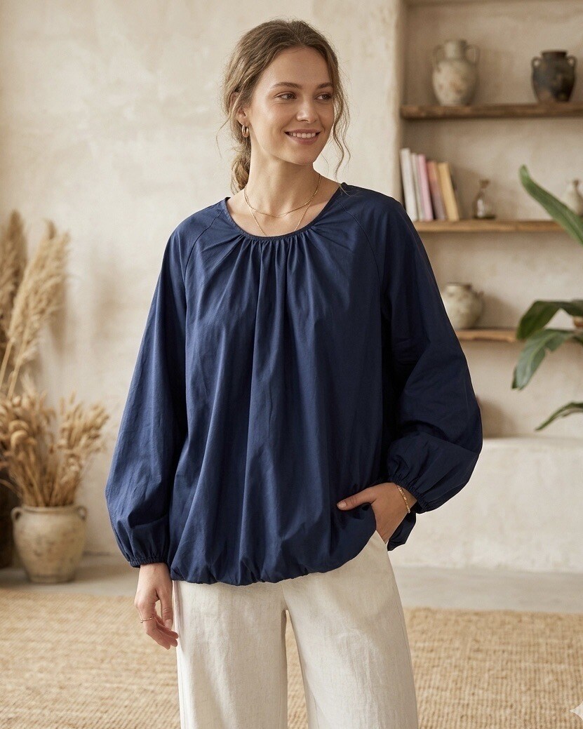 Grossiste Les Bonnes Copines - La Blouse Bohème Structurée