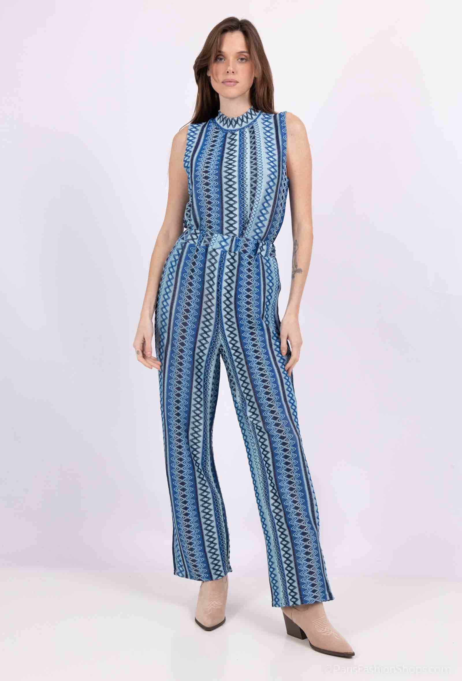 Grossista Les Bonnes Copines - Completo top senza maniche e pantaloni