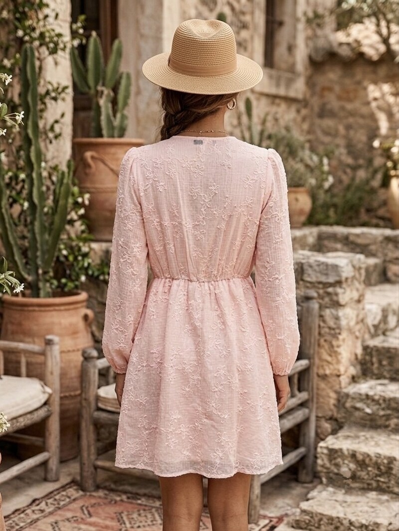 rose lace dress with shorts Pink Short A-Link Lace Cocktail Party Dresses
