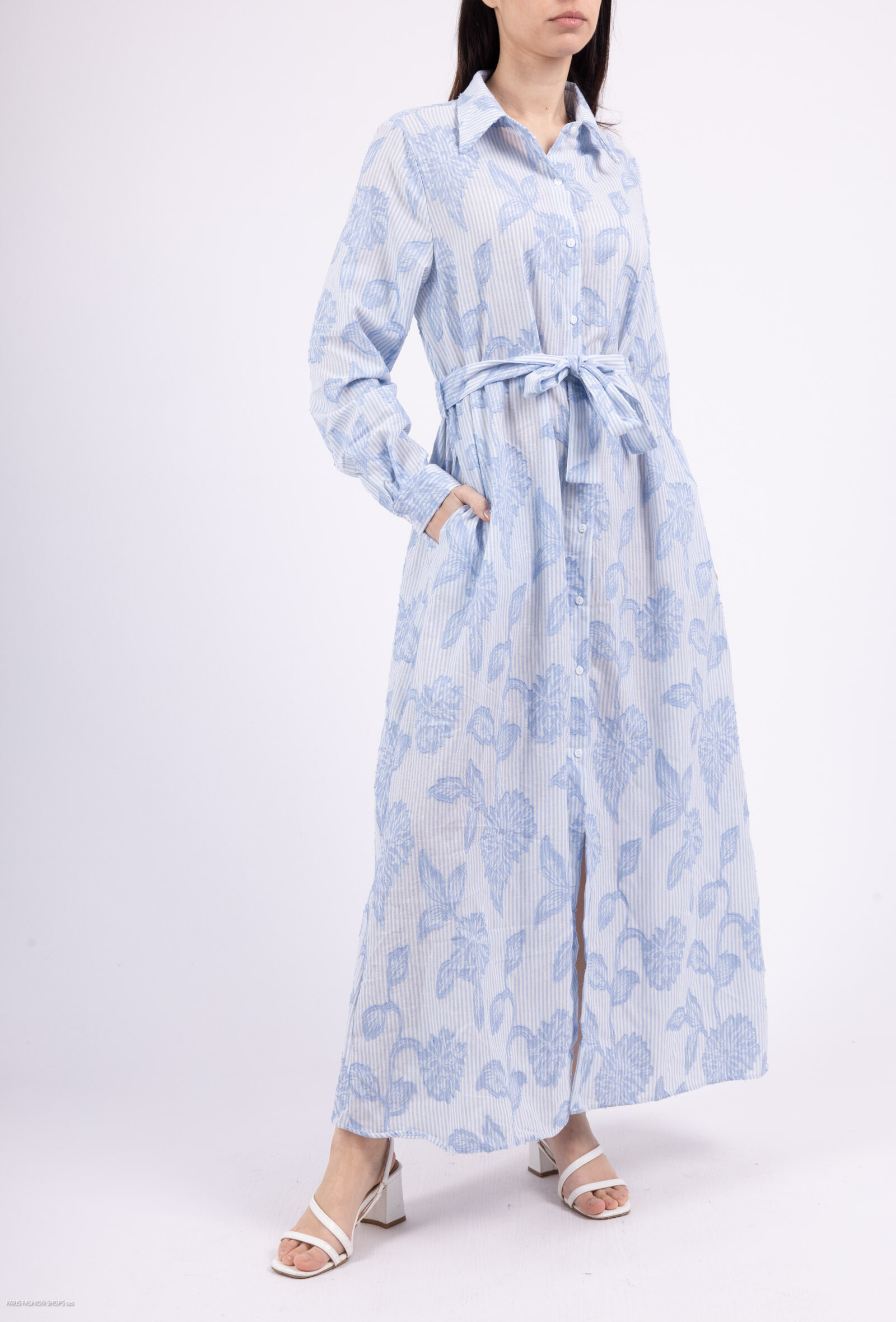 Wholesaler Les Bonnes Copines - Loose printed dress