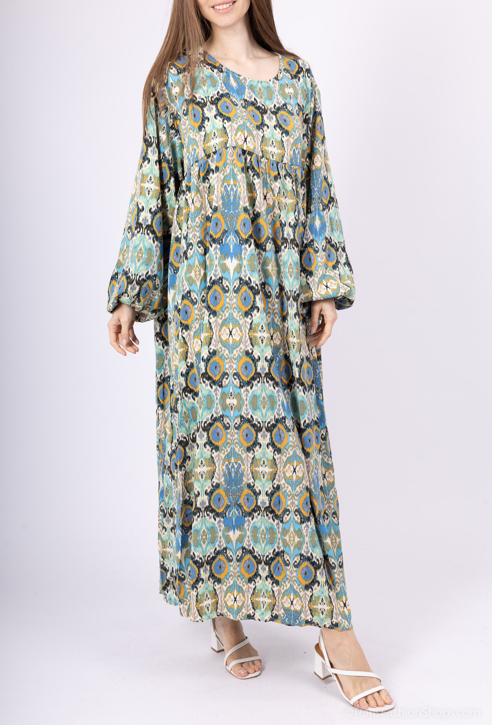 Wholesaler Les Bonnes Copines - Printed loose dress