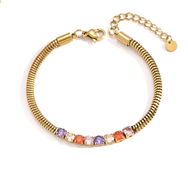 Wholesaler Les Précieuses - Charlotte stainless steel bracelet