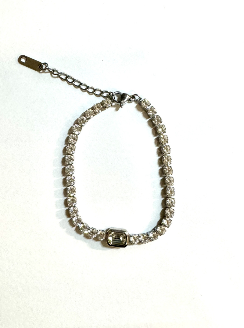 Wholesaler Les Précieuses - Brownie bracelet silver stainless steel