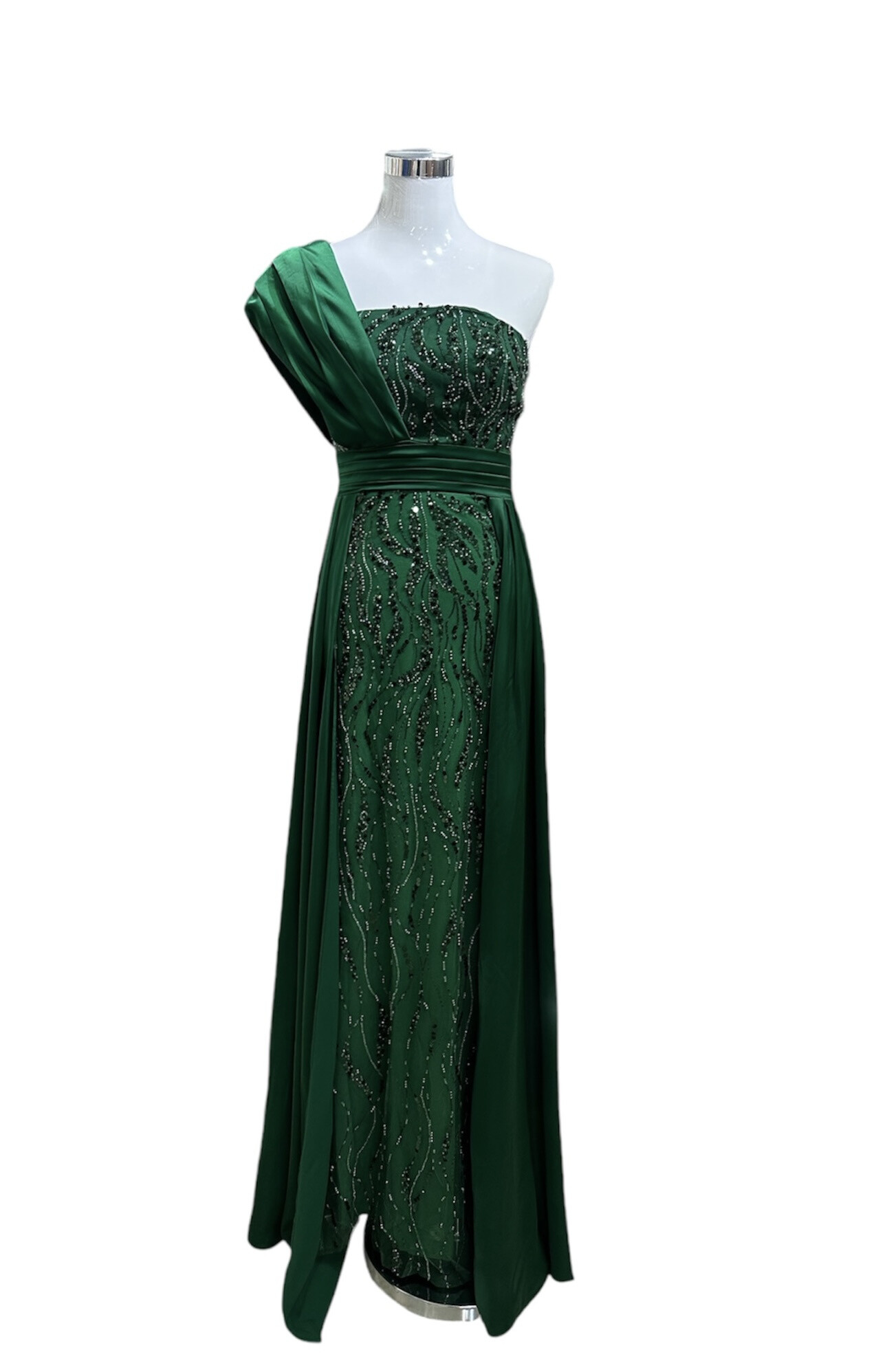Grossiste Les Voiliers - Robe de soirée longue perlée