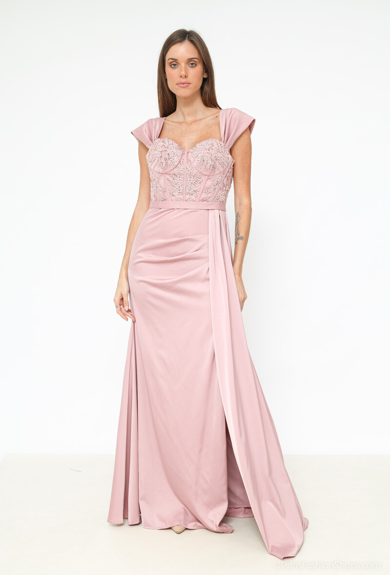 Grossiste Les Voiliers - Robe corsage brodée