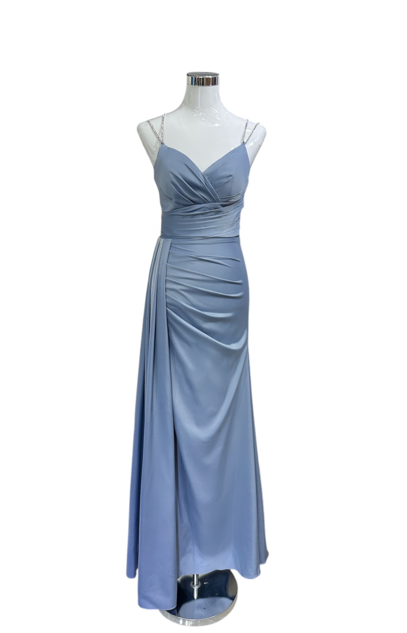 Wholesaler Les Voiliers - Long pleated dress with jewelry straps