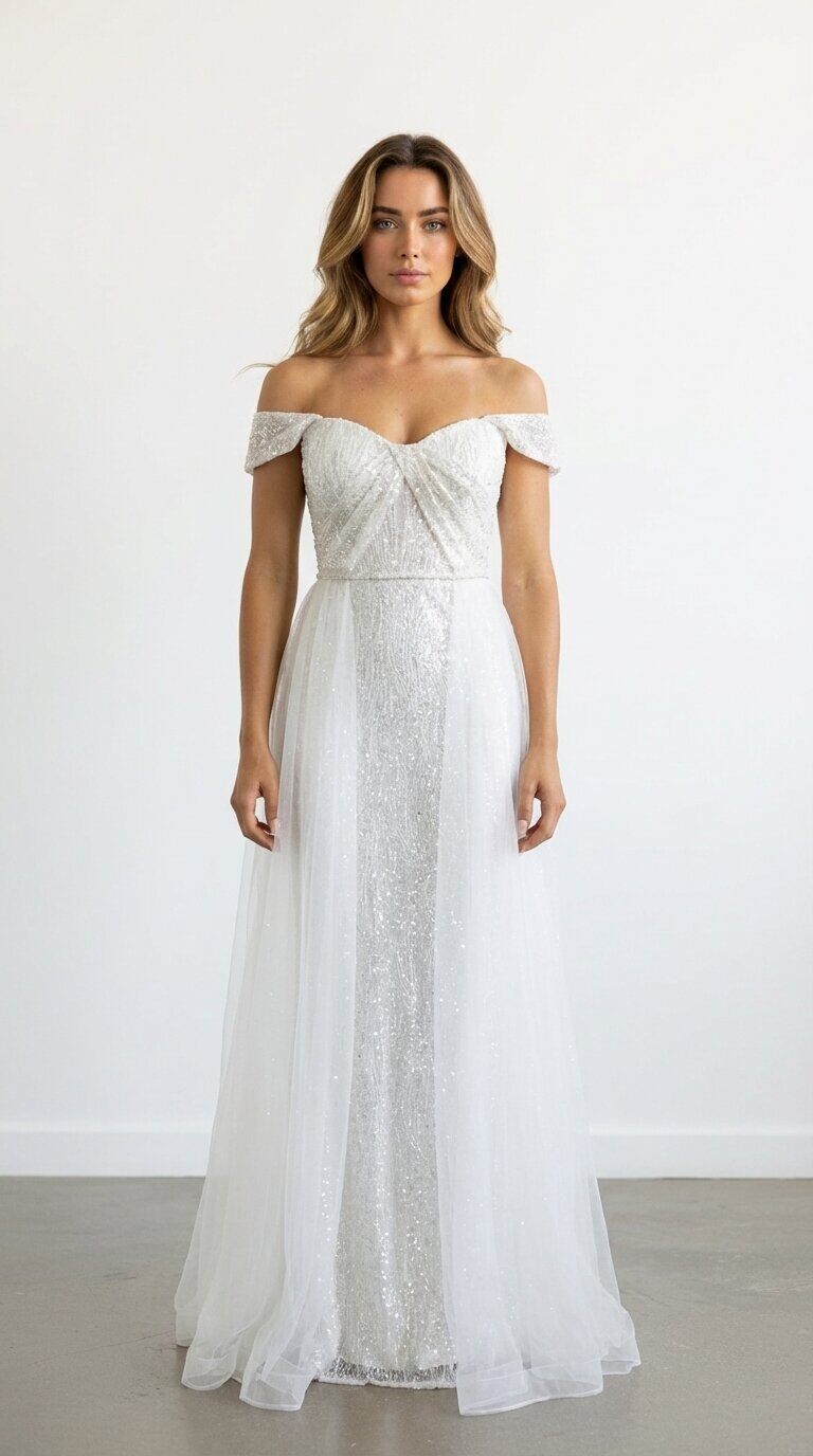 Wholesaler Les Voiliers - Sequined dress bow