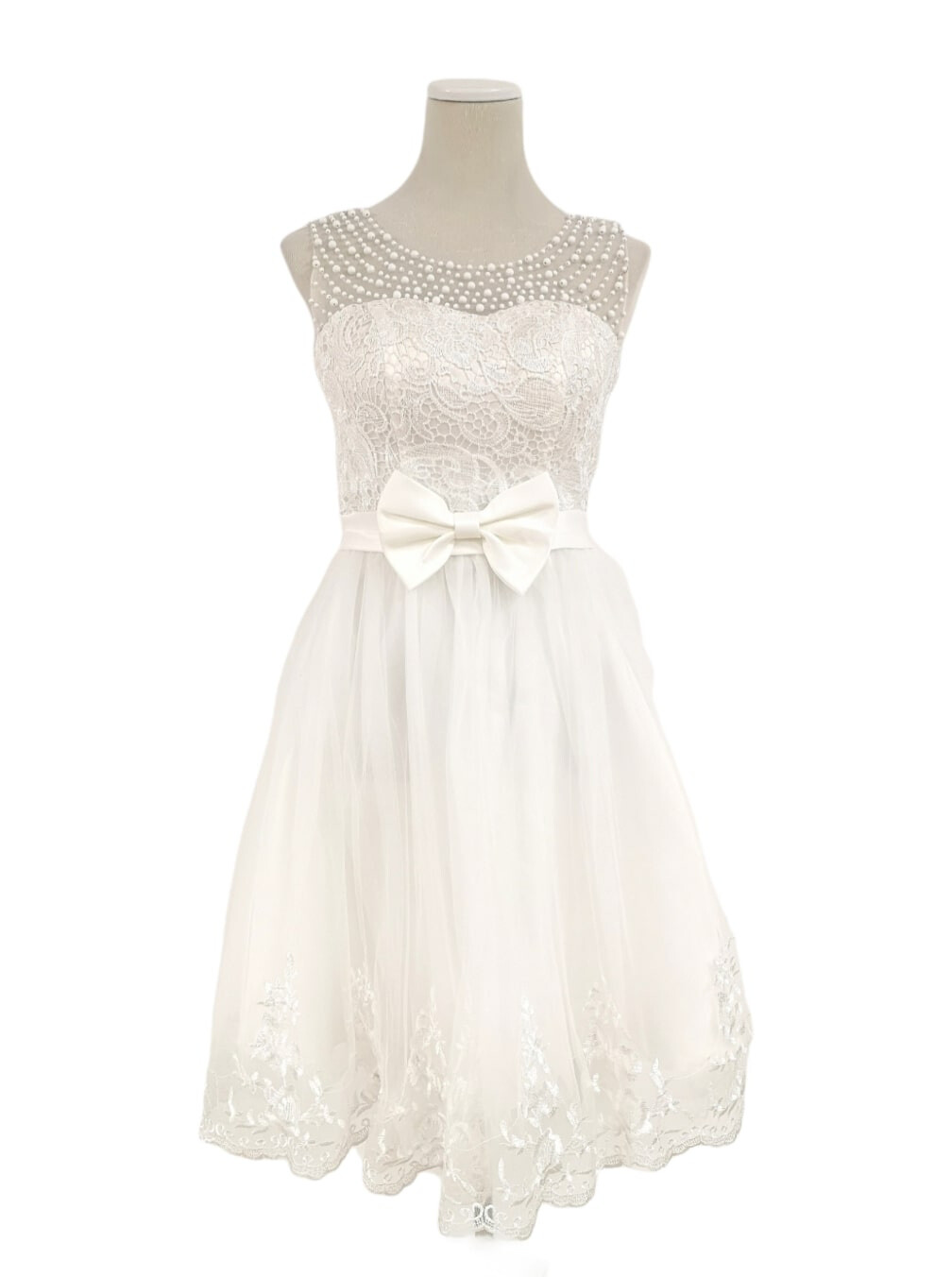 Grossiste Les Voiliers - Robe courte dentelle