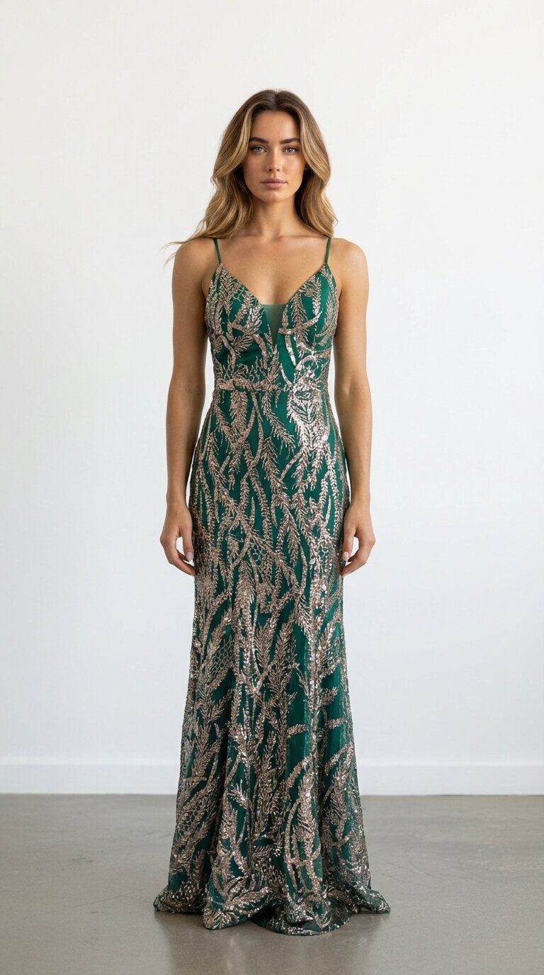 Wholesaler Les Voiliers - Backless sequin evening dress