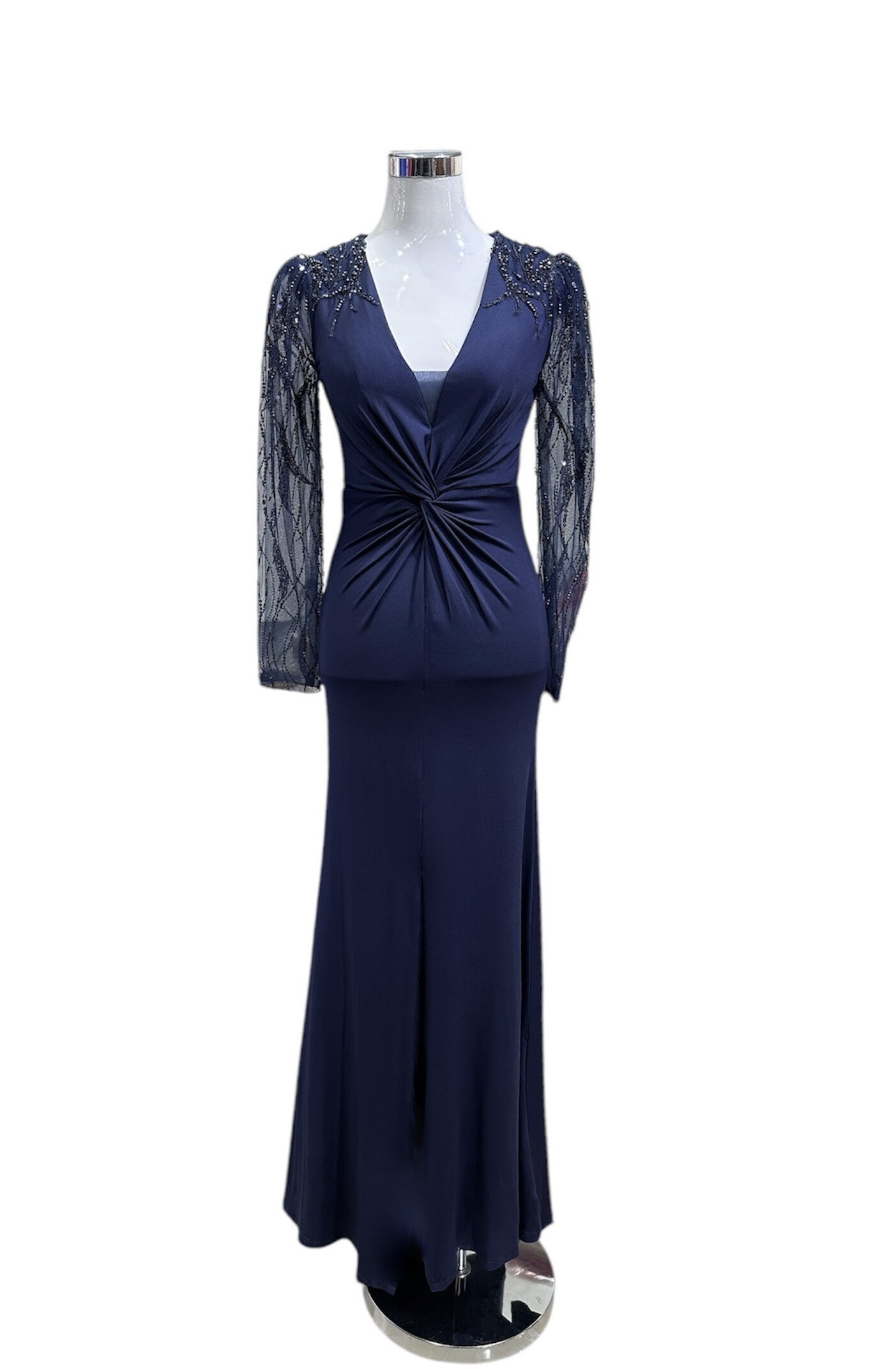 Grossiste Les Voiliers - Robe manche longue avec perles