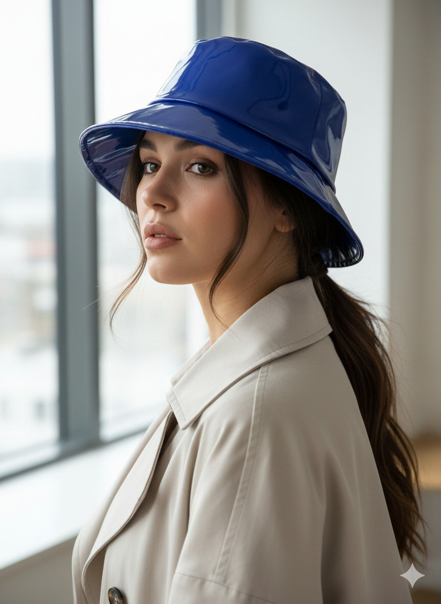 Wholesaler LEXA PLUS - Waterproof shiny bucket hat