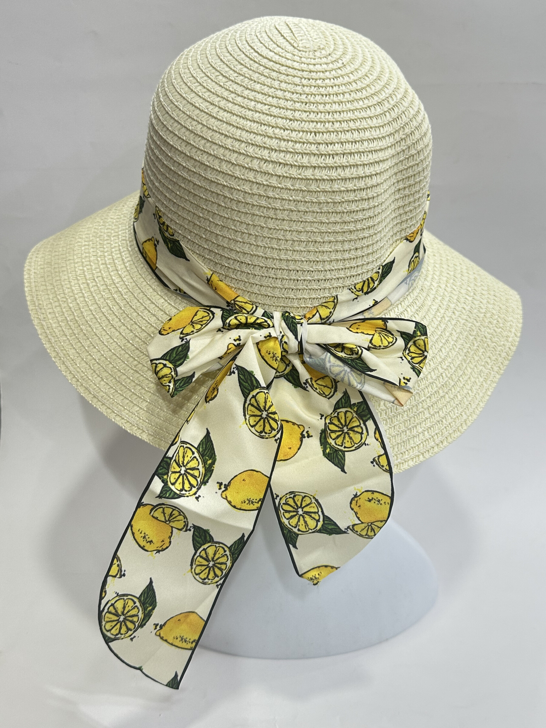 Grossiste LEXA PLUS - Chapeau capeline citron