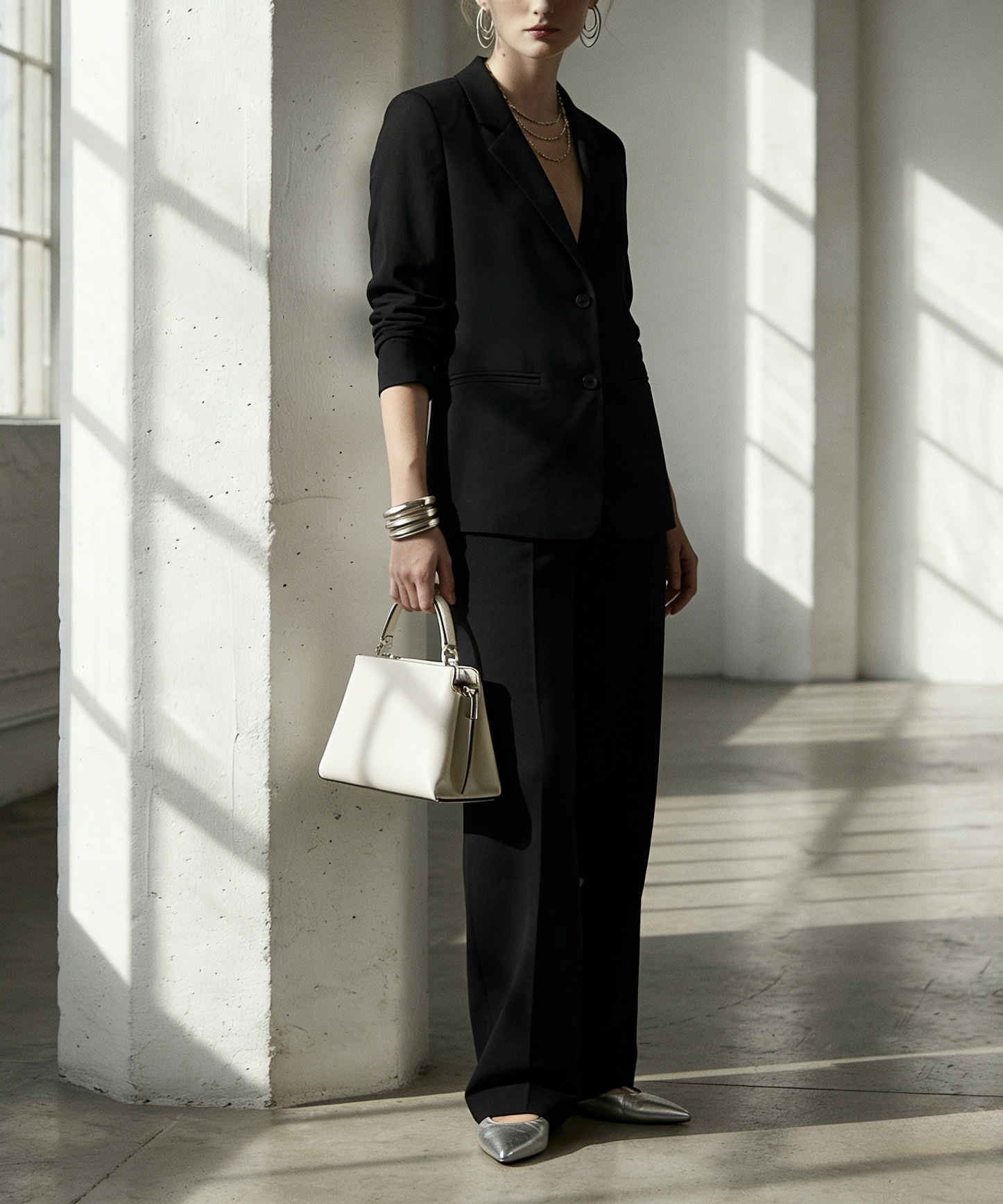 Grossiste LI.FE STYLE - Veste essentielle à simple boutonnage