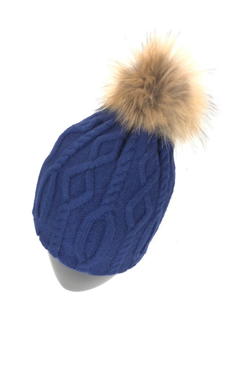 Wholesaler Lidy's - Beanie with pom-pom