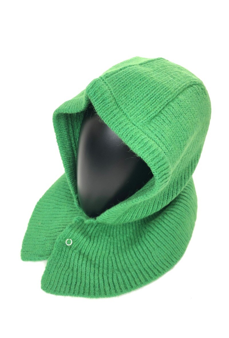 Wholesaler Lidy's - Ribbed knit balaclava with buttons