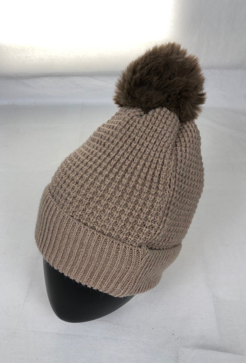 Wholesaler Lidy's - Beanie with vertical rib patterns