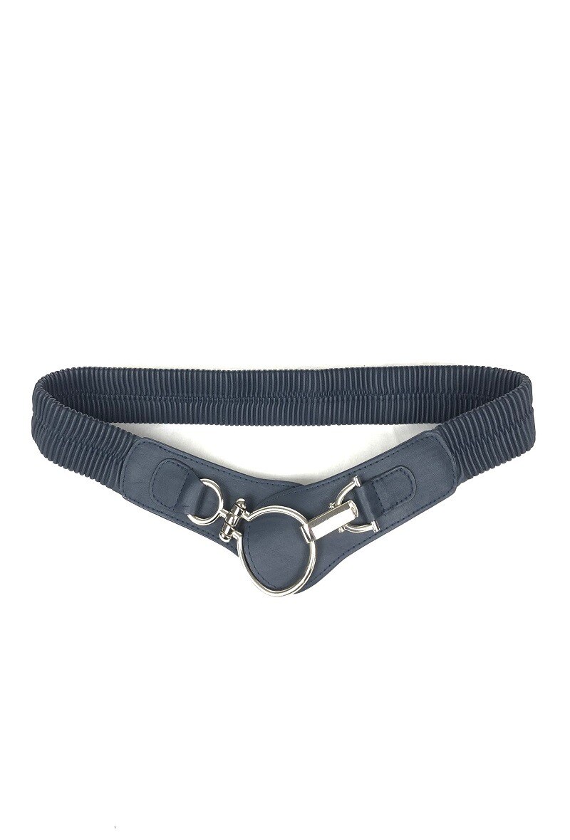 Wholesaler Lidy's - Elastic belt with ring-shaped buckle