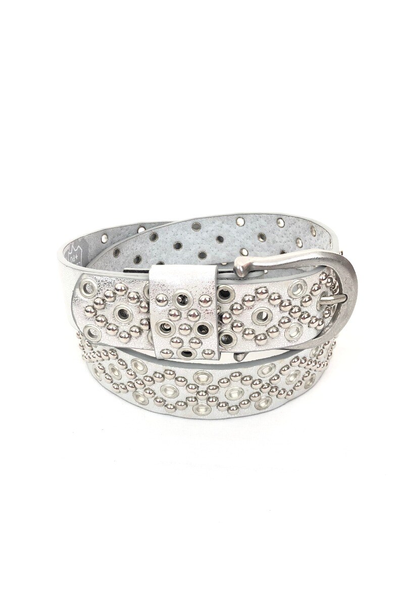 Wholesaler Lidy's - Studded belt with metal eyelets