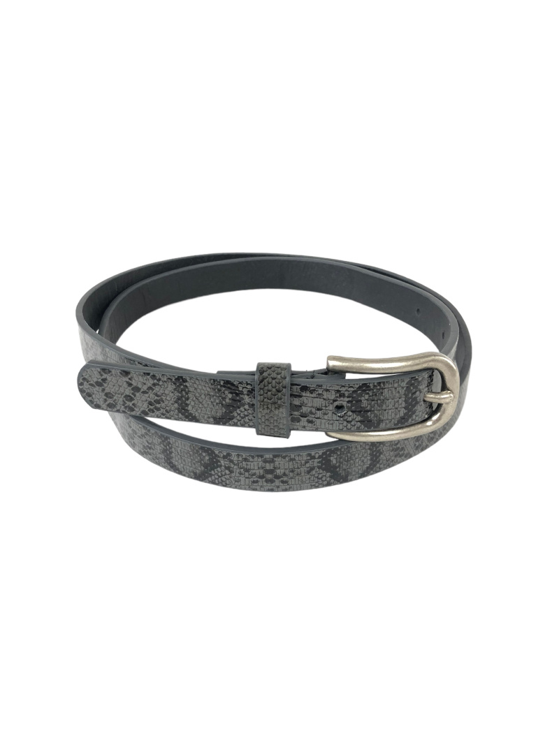 Grossiste Lidy's - Ceinture fine imprimé python