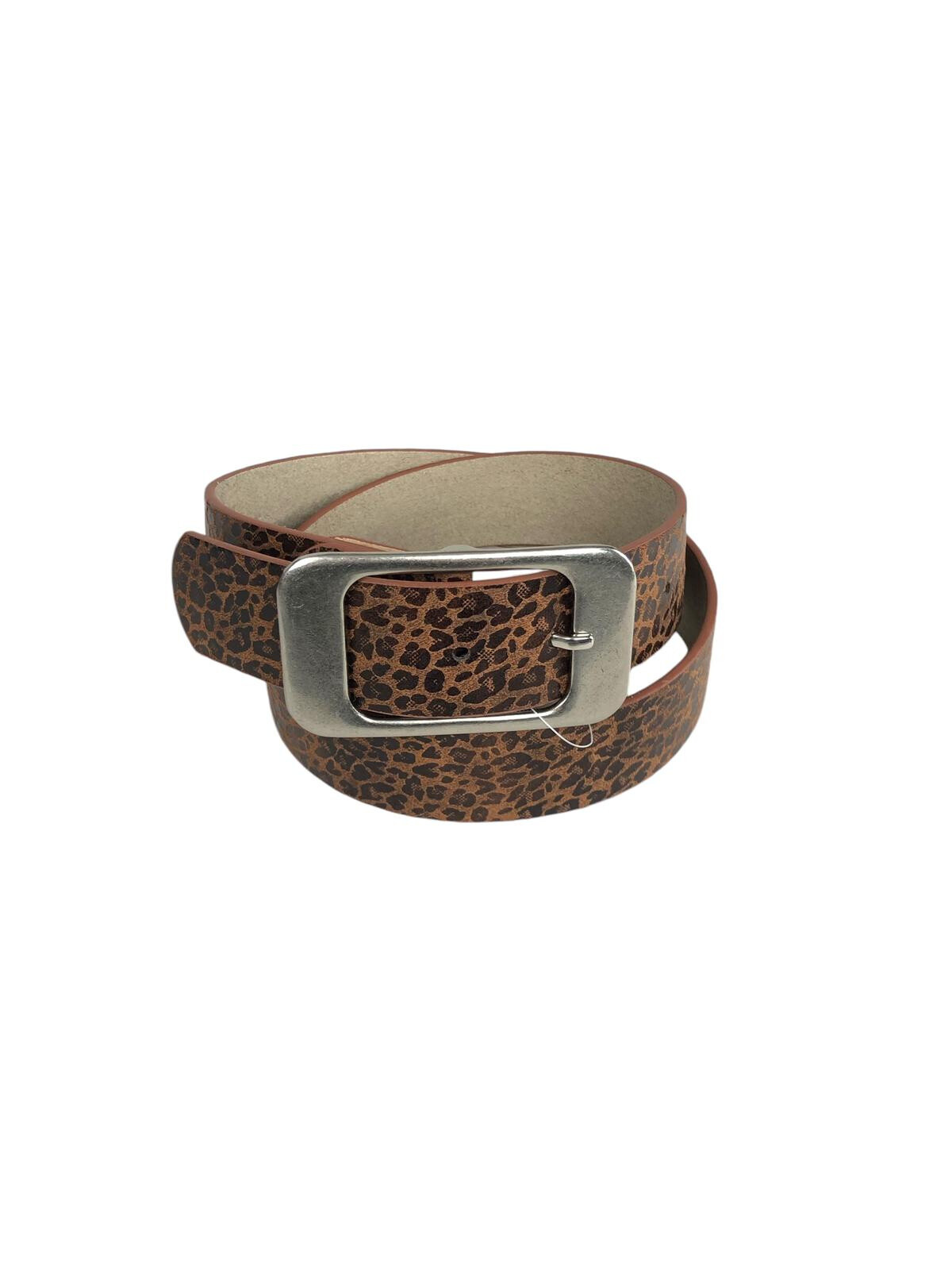 Grossiste Lidy's - Ceinture léopard boucle rectangle