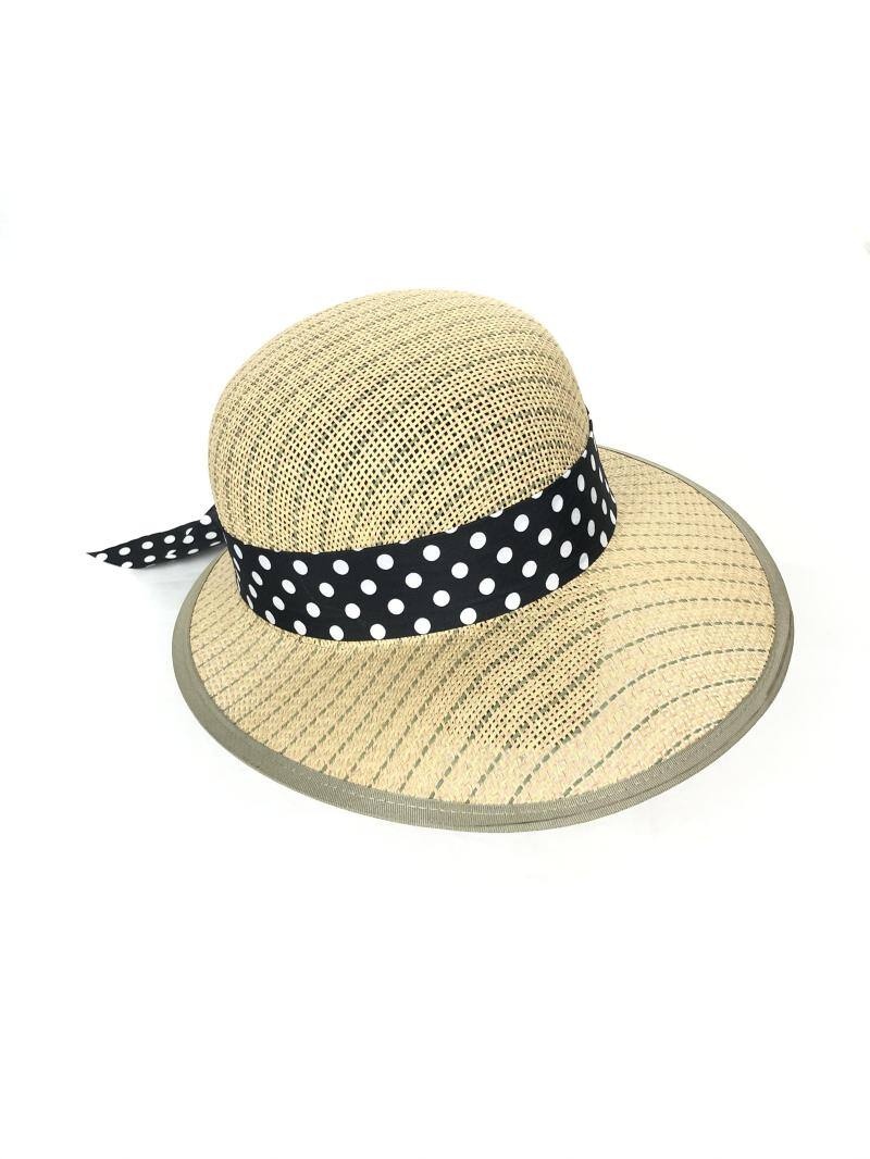 Mayorista Lidy's - Sombrero de paja con cinta de lunares